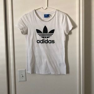 Adidas white shirt